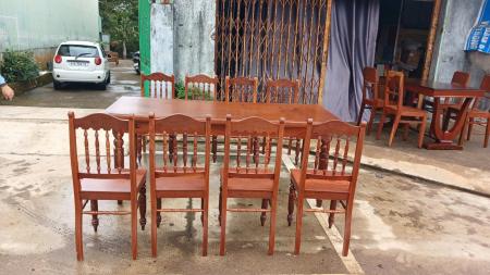 Bàn ăn 8 ghế - Loại gỗ Hương xưaBàn ăn 8 ghế - Loại gỗ Hương xưa 3