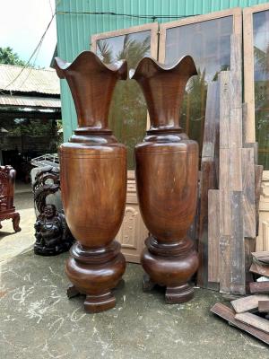 Lộc bình liền khối gỗ GõLộc bình liền khối gỗ Gõ 1